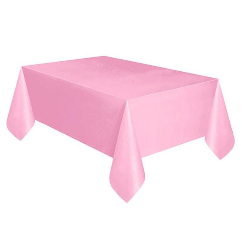 Reusable Plastic Table Cloth table cover Colour 137 x 274 cm Rectangle Cover Wed - Picture 61 of 96