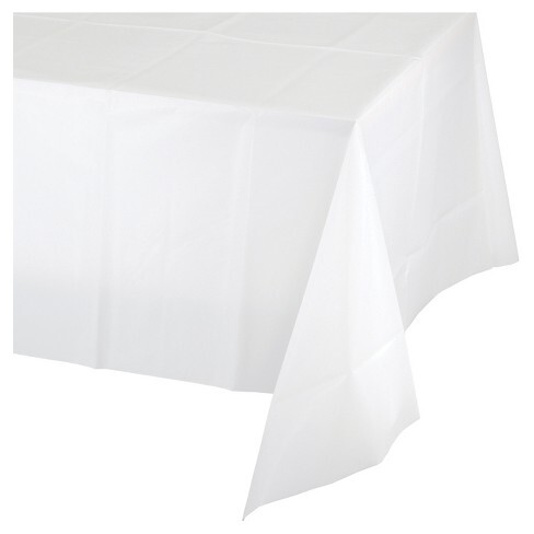 Reusable Plastic Table Cloth table cover Colour 137 x 274 cm Rectangle Cover Wed - Picture 79 of 96