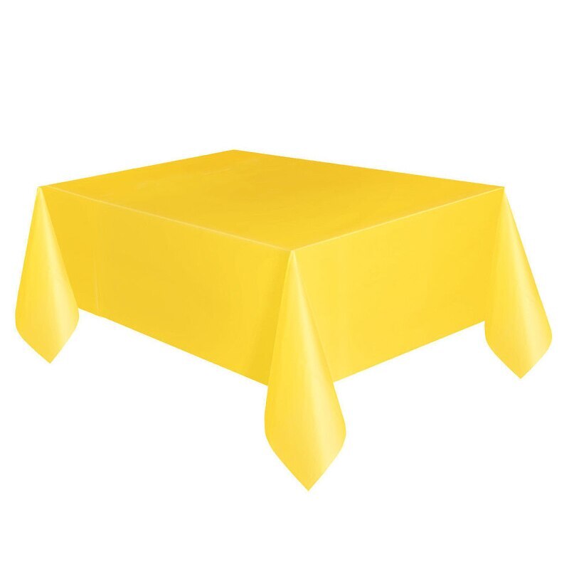 Reusable Plastic Table Cloth table cover Colour 137 x 274 cm Rectangle Cover Wed - Picture 85 of 96